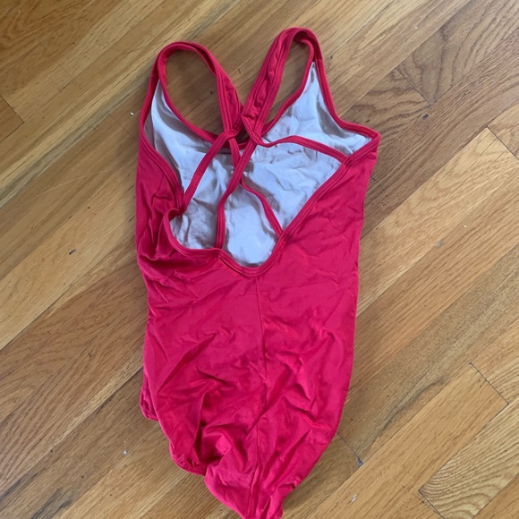 So Danca Child 12-14 Red Leotard - Picture 2 of 3